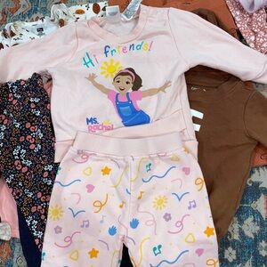 Ms. Rachel Friends Pink Toddler Outfit